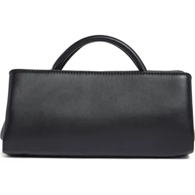 Bcbg Ew Frame Faux Leather Satchel In Black