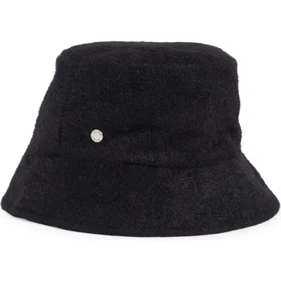Bcbg Faux Fur Bucket Hat In Black