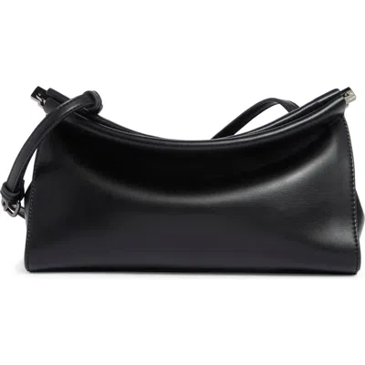 Bcbg Faux Leather Shoulder Bag In Black