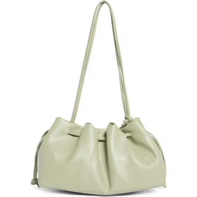 Bcbg Faux Leather Shoulder Bag In Green