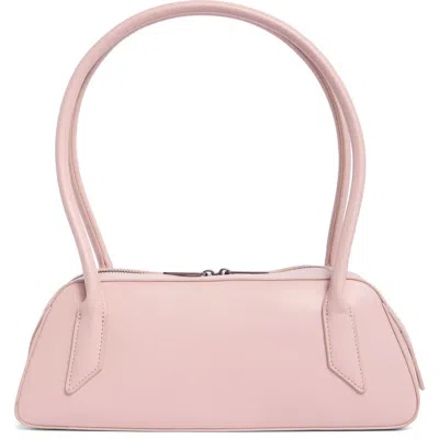 Bcbg Faux Leather Shoulder Bag In Pink
