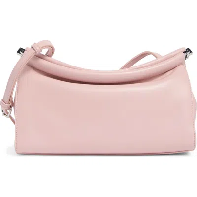 Bcbg Faux Leather Shoulder Bag In Rose