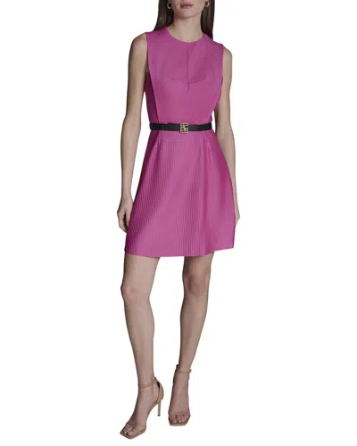 Bcbg Fit And Flare Dress In Purple