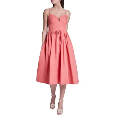 Bcbg Fit & Flare Sundress In Pink