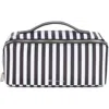 Bcbg Fold Out Cosmetic Case In Black White
