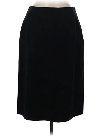 Pre-owned Bcbg Formal Skirt In Black