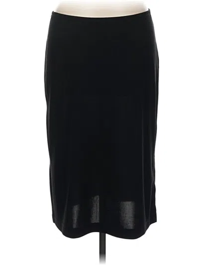 Pre-owned Bcbg Formal Skirt In Black