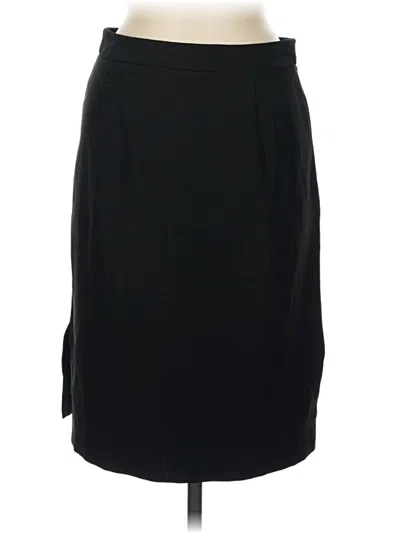 Pre-owned Bcbg Formal Skirt In Black