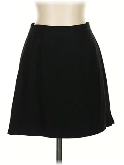 Pre-owned Bcbg Formal Skirt In Black