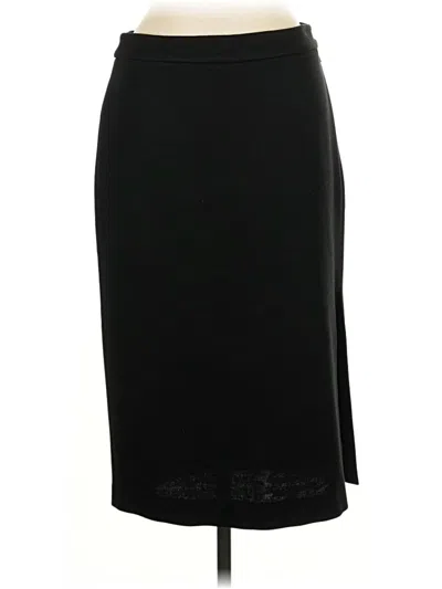 Pre-owned Bcbg Formal Skirt In Black