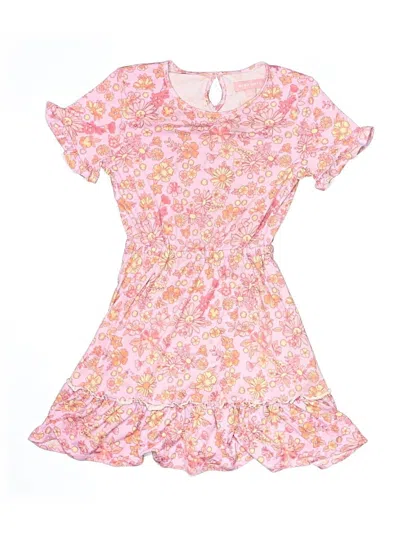 Pre-owned Bcbg Girls Kids' Dress In Pink