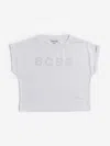 Bcbg Girls Glitter T-shirt In Ivory