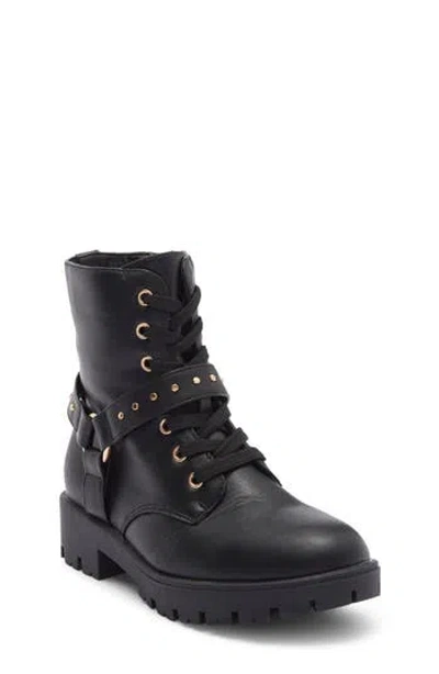 Bcbg Girls Kids' Bristol Combat Boot In Black