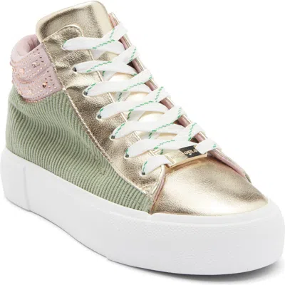 Bcbg Girls Kids' Paola High Top Sneaker In Green