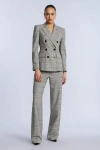 Bcbg Glen Plaid Blazer In Gray