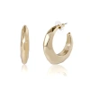 Bcbg Gold-tone Post Earrings In Gold