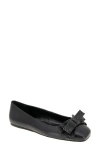 Bcbg Haniba Bow Flat In Black
