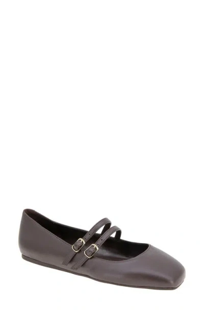 Bcbg Harisa Mary Jane Flat In Brown
