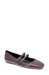 Bcbg Harisa Mary Jane Flat In Burgundy