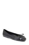 Bcbg Hartly Cap Toe Ballet Flat In Black
