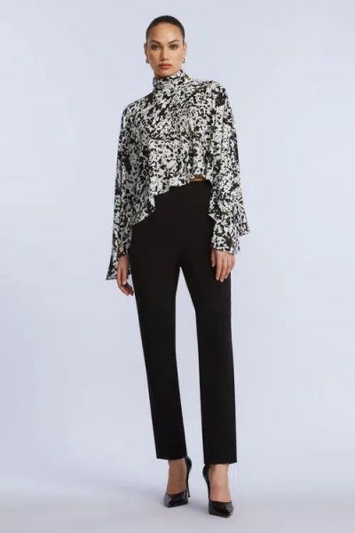 Bcbg High Neck Top In Black