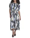 Bcbg High-low Dress In Multi