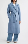 Bcbg Houndstooth Double Face Belted Coat