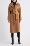 Bcbg Houndstooth Double Face Belted Coat