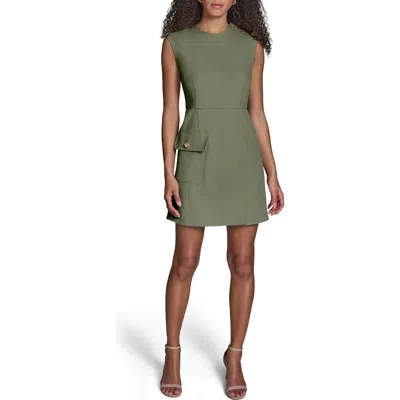 BCBG BCBG ICONIC STRETCH ASYMMETRIC MINIDRESS