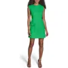 Bcbg Iconic Stretch Asymmetric Minidress In Green