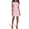 Bcbg Iconic Stretch Asymmetric Minidress In Pink