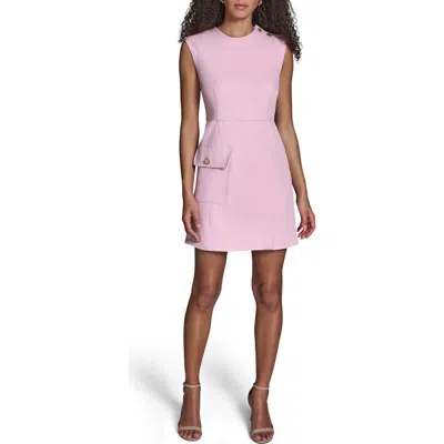 Bcbg Iconic Stretch Asymmetric Minidress In Pink