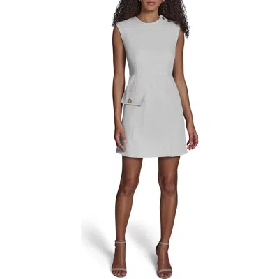 Bcbg Iconic Stretch Asymmetric Minidress In White