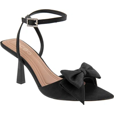 Bcbg Ilana Ankle Strap Sandal In Black