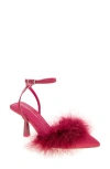 Bcbg Iliana Ankle Strap Pump In Raspberry