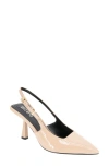 Bcbg Inara Slingback Pointed Toe Pump In Neutral