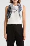 Bcbg Ink Bloom Square Scarf In Neutral