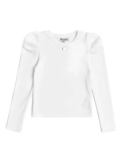 Bcbg Kids' Jersey T-shirt In White