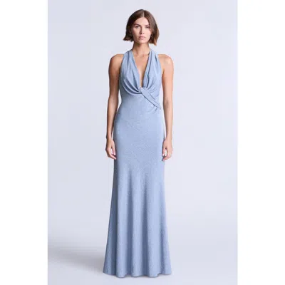 Bcbg Knit Demi Gown In Blue