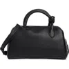 Bcbg Knot Handle Satchel Bag In Black