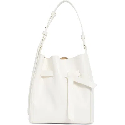 Bcbg Knotted Faux Leather Bucket Bag In Pattern
