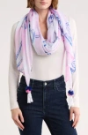 Bcbg La Vibes Scarf In Pink