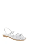 Bcbg Lacey Slingback Sandal In Silver