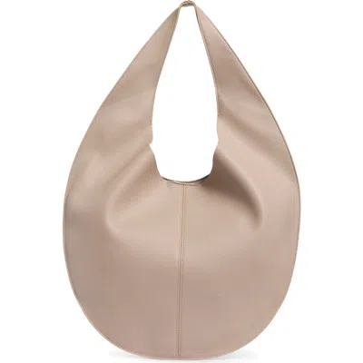 Bcbg Long Crescent Hobo Bag In Brown