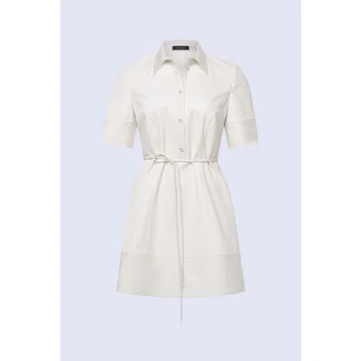 Bcbg Mary Dress In White