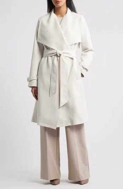 Bcbg Max Azria Belted Trench Coat In White