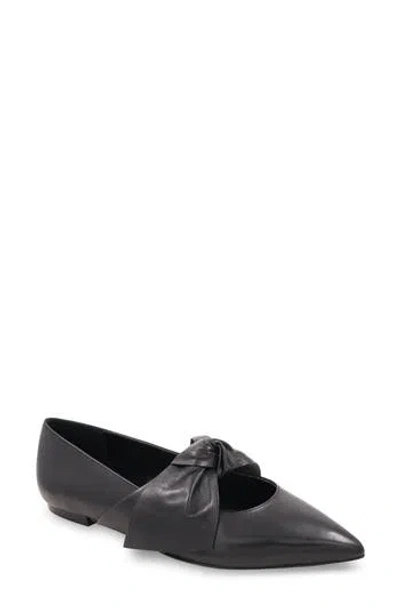 Bcbg Max Azria Prely Pointed Toe Flat In Black