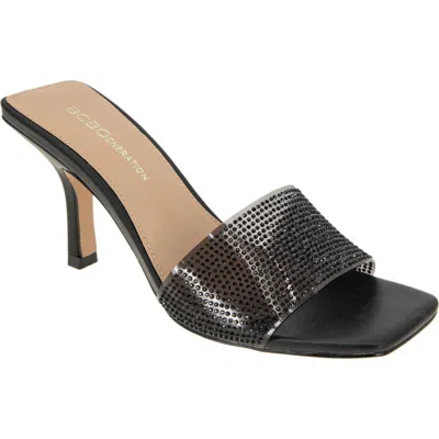 Bcbg Maxari Slide Sandal In Black