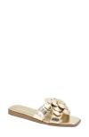 Bcbg Mazey Slide Sandal In Platino