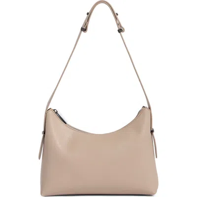 Bcbg Metal Keeper Strap Shoulder Bag In Brown
